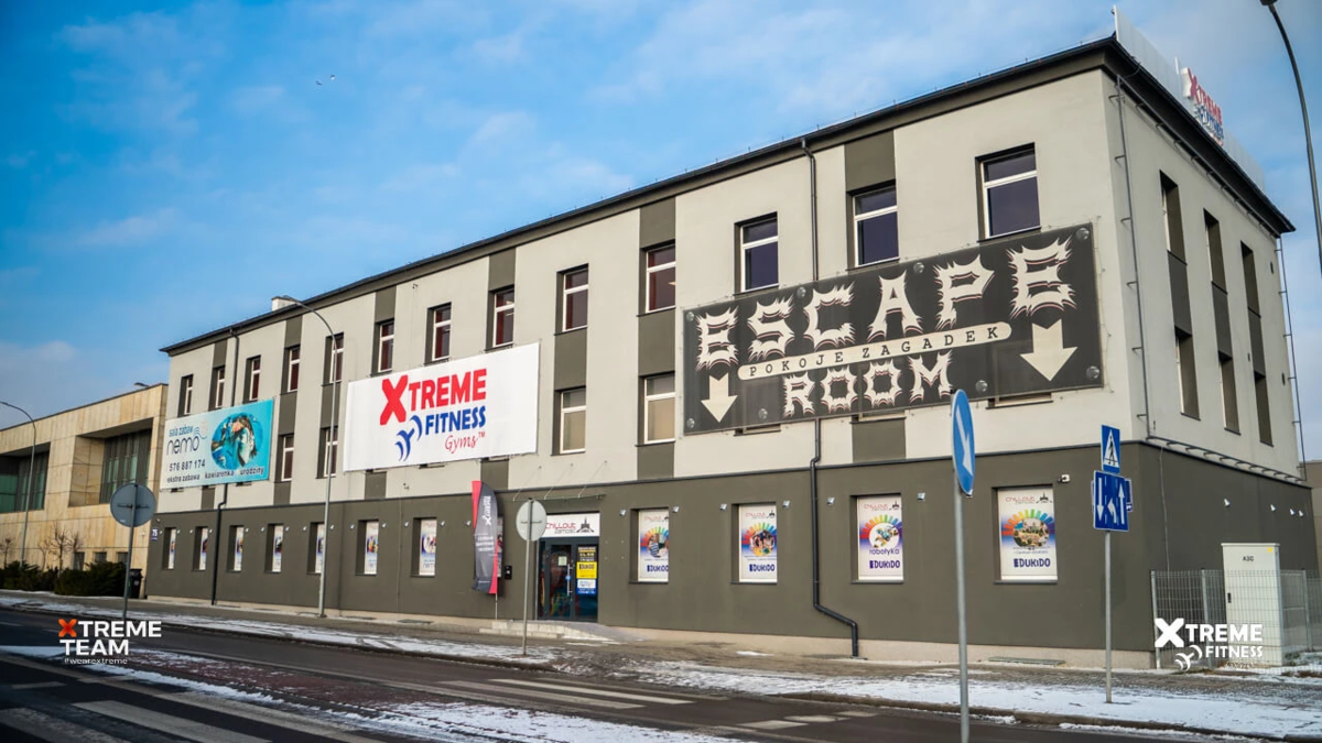 Wnętrze Xtreme Fitness Zamość