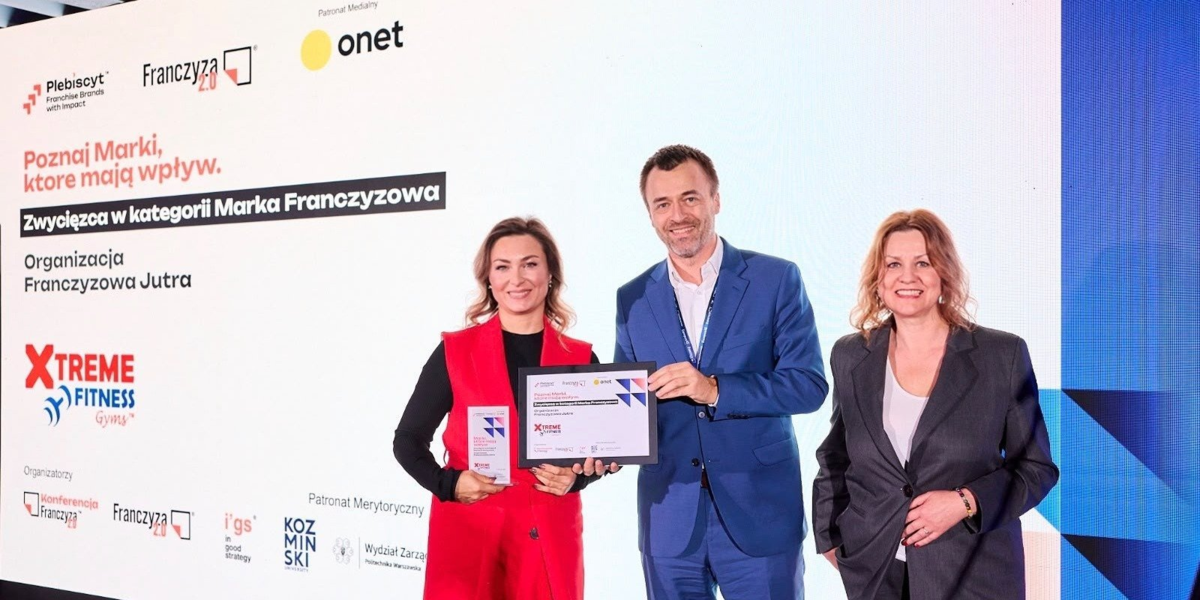 Xtreme Brands otrzymało nagrodę „Organizacja Franczyzowa Jutra 2026”